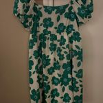 Altar'd State  Green Floral Dress Photo 0