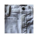 AGOLDE  White High Rise Straight Crop Jeans 27 Photo 9