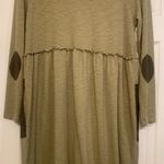 easel  Boho Style Medium Olive Green Dress.          1520 Photo 6