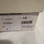 Good American LIGHT SMOKE Elegant Black Women's Heels size 10 Photo 6