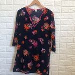J.Crew  floral tissue tunic‎ cotton top / mini dress Photo 1