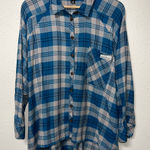 Urban Outfitters BDG Brendon Plaid Woven Button-Up Shirt Size L Photo 0