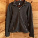BROWN NIKE ACG LOGO EMBROIDERED SWEATSHIRT JACKET Tan Photo 0