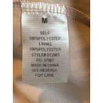 Altar'd State  Metallic Puff Sleeve Square Neck Babydoll Top Women Size Medium Photo 7