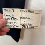 Seed Heritage Dark Navy Linen Short Sleeve Cold Shoulder Top With Tie Detail Photo 7