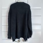 Nike  Phoenix NWT Knit Cardigan Sweater Womens Size Small Black  Allover Swoosh Photo 7