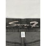 Seven 7 Women's Grey High Rise Velvet Pants/Skinny Size 8 SKU 5921 Photo 5