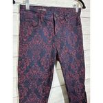 Kut From The Kloth  Womens Size 4 Brigitte Ankle Skinny‎ Jean In Damask Print Photo 1