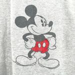 Disney  size large‎ Mickey Mouse graphic tank top heathered gray Photo 2
