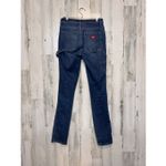 Dickies Women’s Carpenter Jeans Size 31/26 Dark Wash Utility Workwear Straight L Photo 11