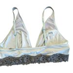 Aerie RARE  Corset-Style Bralette With Front Hook Closure Light Green Size Large Photo 2