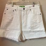 SANDRINE ROSE BY FREE PEOPLE WHITE CUT OFF SHORTS | 27 Photo 0