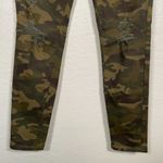 Judy Blue  Women 11/ 30 Skinny Fit Jeans Pants Camo Green Stretch Distressed Photo 1