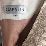 #121 GABALIS CHAMPAIGNE Strapless Cocktail Dress Size 6 Photo 8