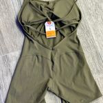 Olive Green Sweat Rehab Bodysuit Size L Photo 2