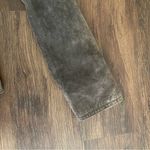 June Leather Suede Blazer Jacket Brown Silk Chiffon Lining M Brown Size M Photo 8