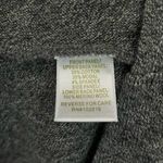 Garnet Hill Merino Wool Women’s Short Sleeve Kangaroo Pocket Dress Grey Small Photo 6