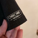Cherokee Black  Scrub women’s size S with pockets Photo 2