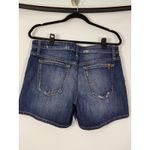 joe's jeans Eliza Denim Cut Off Shorts Mid Wash Distressed Women's Size 30 Photo 3