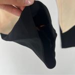 Lysse Cream & Black Color Block Stretch High Rise Cropped Leggings Size L Photo 4