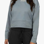 FXR Racing BALANCE WOMEN'S CROPPED PULLOVER HOODIE light Steel Xs Photo 0