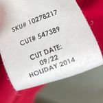 Torrid Holiday Red Faux Wrap Surplice Dress Size 3X Slit Long Sleeves Stretch Photo 7