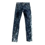 Rag and Bone  Dark Wash Tie dye Stretch Skinny Jeans Size 28 Photo 2