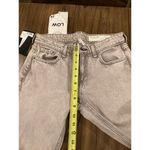 Rag and Bone  Gray Dre Low Rise Slim boyfriend Raw Hem Jeans nwt 24 Photo 4