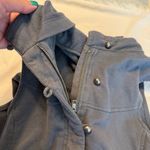Wet Seal Y2K  Hooded Vest Jacket Juniors Medium Cotton Grayish Photo 7