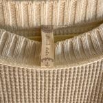 Altar'd State Altar’d State Sweater Thermal Long Sleeve Top with Fringe Small Photo 3