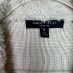 Romeo + Juliet Couture ROMEO & JULIET Cream Faux Fur Sweater Vest Size M Photo 2