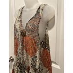 Boho Festival Tunic XL XXL Women's Sleeveless Lagenlook Art Wear Patchwork Hippy Photo 1