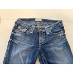 Big star  Jenae Skinny Faded Distressed Denim Blue Jeans Women Size 27S Photo 1