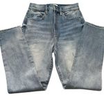 Pistola  Jeans Light Wash Distressed Straight Leg Blue Size 26 Photo 1