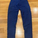 Booty By Brabants  women textured blue legging size one size fits most . Photo 0