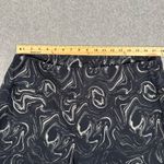 Soft Surroundings Argento Leggings Women's 1X Black Metallic Swirl High Waist Photo 3