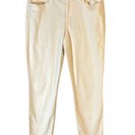 joe's jeans White Cotton Blend Skinny Ankle Denim Jeans Women Sz 32 Photo 0