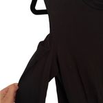 ZARA  black long sleeve cold shoulder dress size medium Photo 1