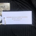 l*space L Camryn Top Black Ribbed Sweater Long Sleeve Women's Size Small NWT Photo 9