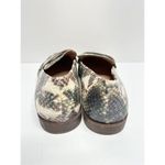 Madewell  The Alex Loafer Size 5 in Deep Woodland Multi Snake Embossed Leather Photo 5