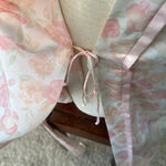 Christian Dior vintage rose floral robe size small Photo 12