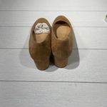 Just Fab Tan Micro Suede Liza Rounded Toe Block Heels Size 8 Photo 12