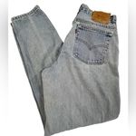 Levis 512 Vintage Tag Dated Jan 00 Slim Fit Tapered Leg Size 12 Made in USA Y2K Blue Photo 1