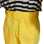VINTAGE 1980'S CASABLANCA YELLOW HIGH WAIST SHORTS (14) Photo 7