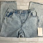 Never Fully Dressed Light Blue Wideleg Jeans Size 14 Photo 5