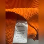 Bright Orange Knit Crop Top Size L Photo 3