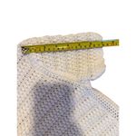 Banana Republic  Women's White Crochet Knit Top Size S Short Sleeve Photo 7