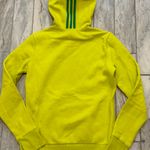 Adidas NEW women's size small neon green sweatshirt jacket w/Thumb Slots Photo 4