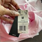 Adidas  | Soft Pink Floral Logo Graphic Tee Sz M Photo 6