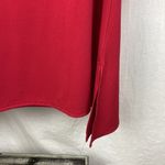 Chico's Chico’s Red 3/4 Sleeve Portrait Top Blouse NEW S Photo 2